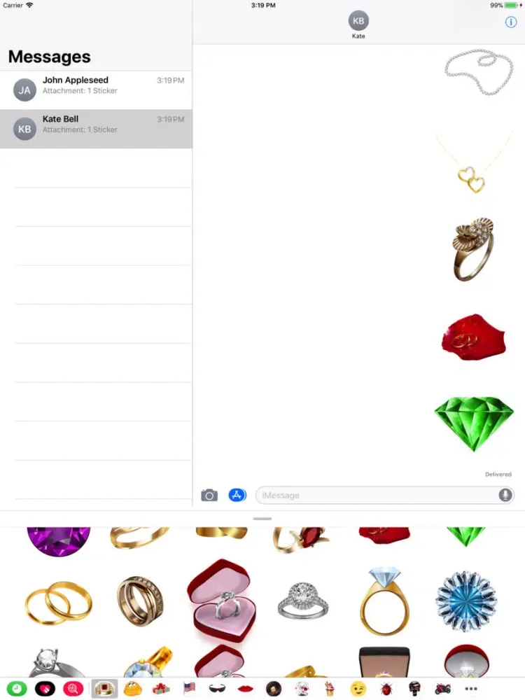 صور Briliant Stickers iPad 