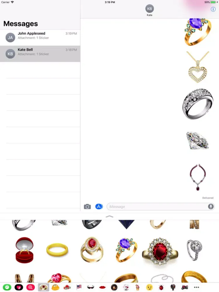 صور Briliant Stickers iPad 