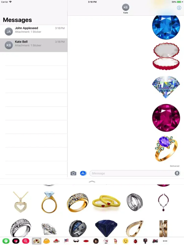 صور Briliant Stickers iPad 