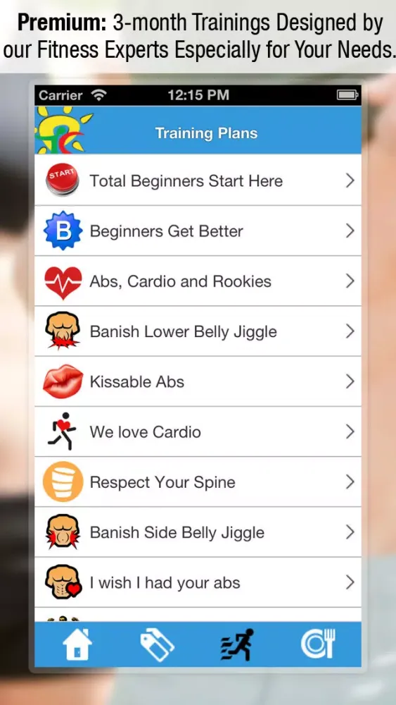 Скриншоты Ab workouts for men and women