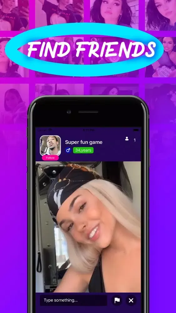 Screenshot di Hola Video Chat