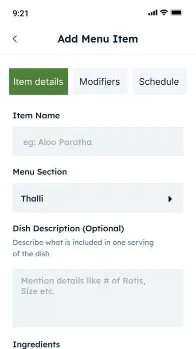 Zrzuty ekranu FreshPlate Home-chef partner