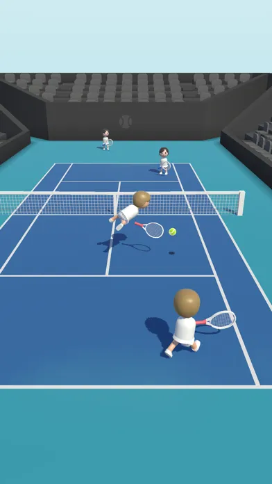 Tangkapan skrin Twin Tennis