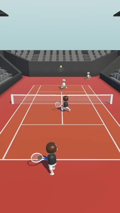 Tangkapan skrin Twin Tennis