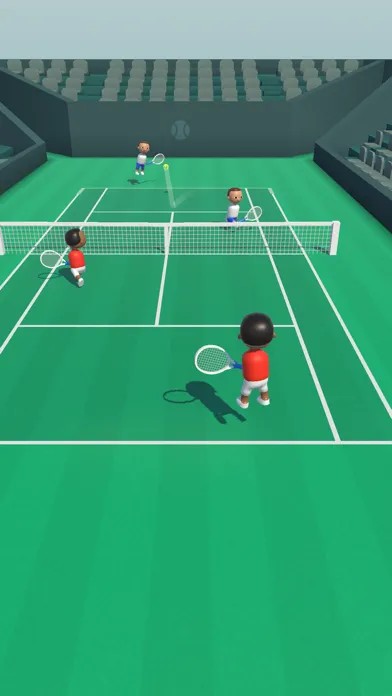 Tangkapan skrin Twin Tennis