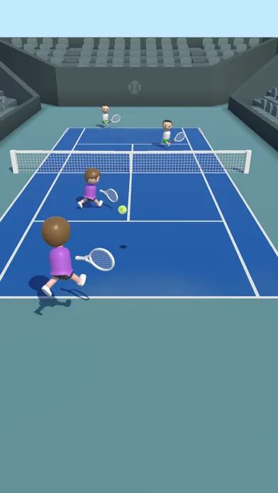 Tangkapan skrin Twin Tennis