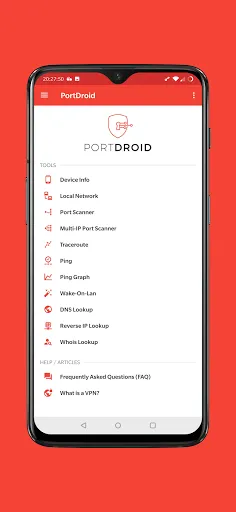 PortDroid Screenshots