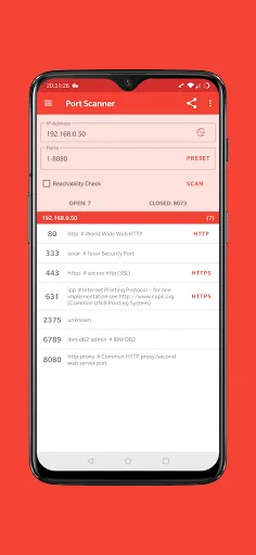 PortDroid Screenshots
