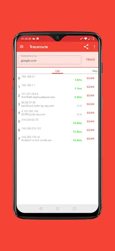 PortDroid Screenshots