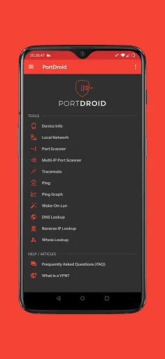 PortDroid Screenshots