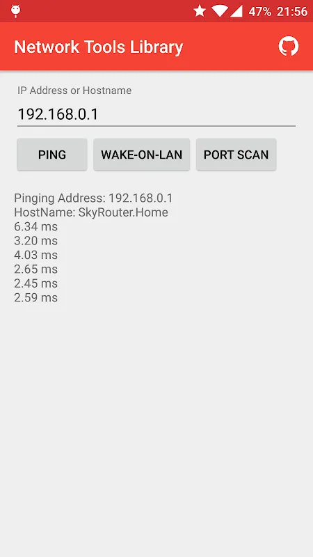 Network Tools Library سکرین شاٹس