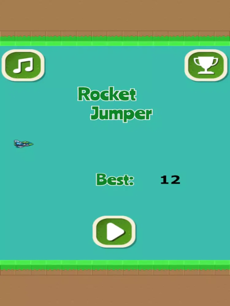 ภาพหน้าจอของ Rocket Jumper iPad 