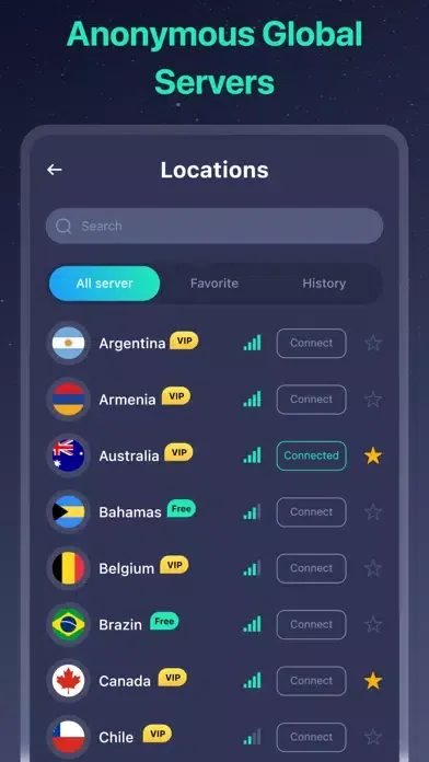 Screenshot di StealthVPN: Privacy Shield