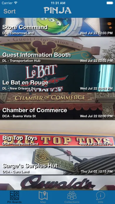 Pinja - Pin Trading at Disneyland & WDW Resort Screenshots