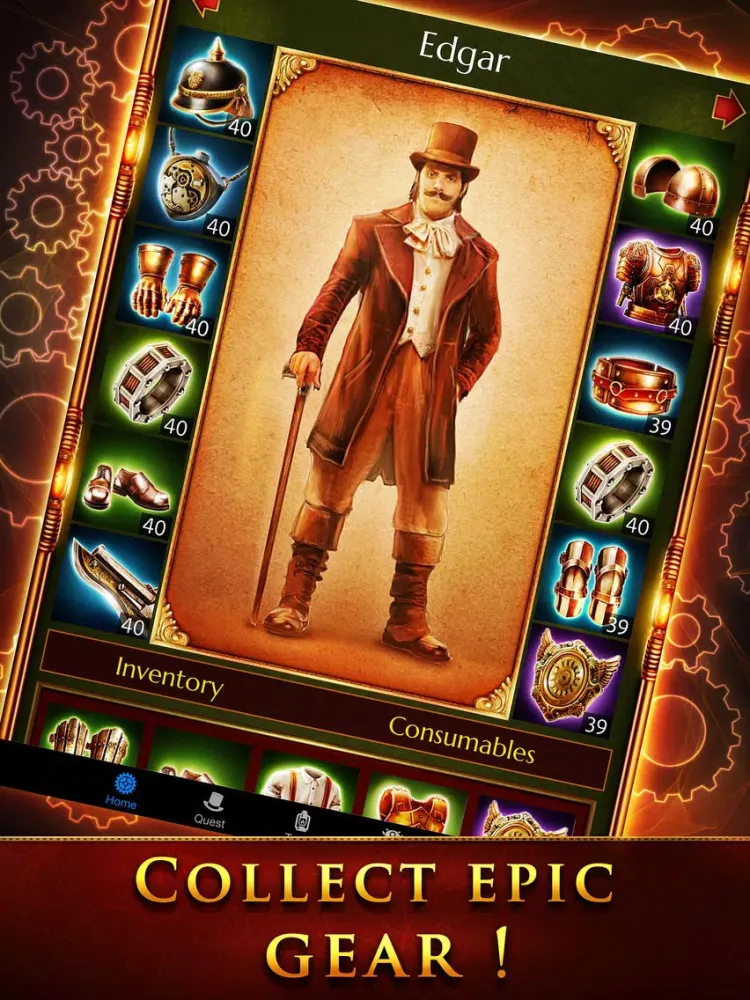Screenshot di Steam Era iPad 