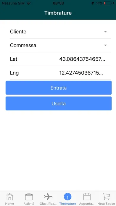 Скриншоты WebHR - Mobile