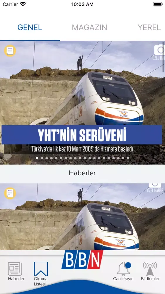 Скриншоты BBNHABER