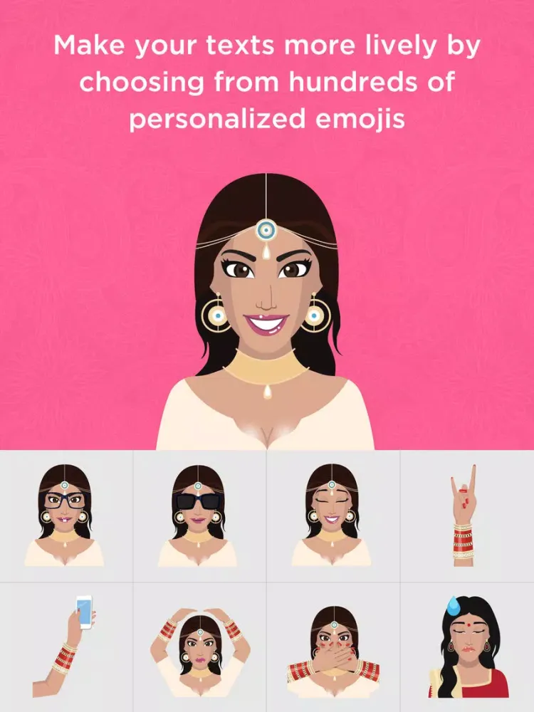 IndianMoji iPad  스크린샷
