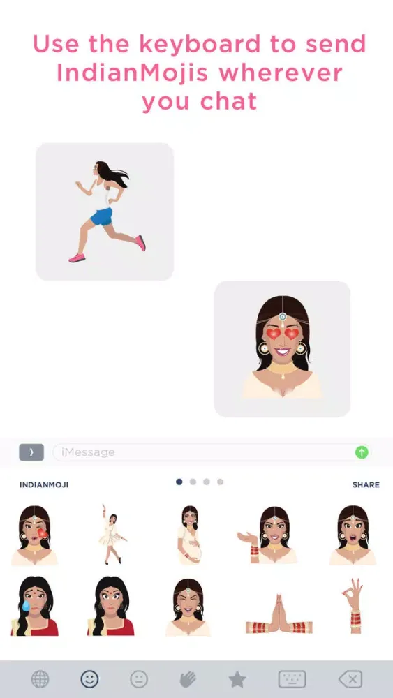 IndianMoji 스크린샷