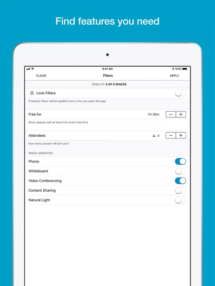 Steelcase Find iPad  স্ক্রিনশট
