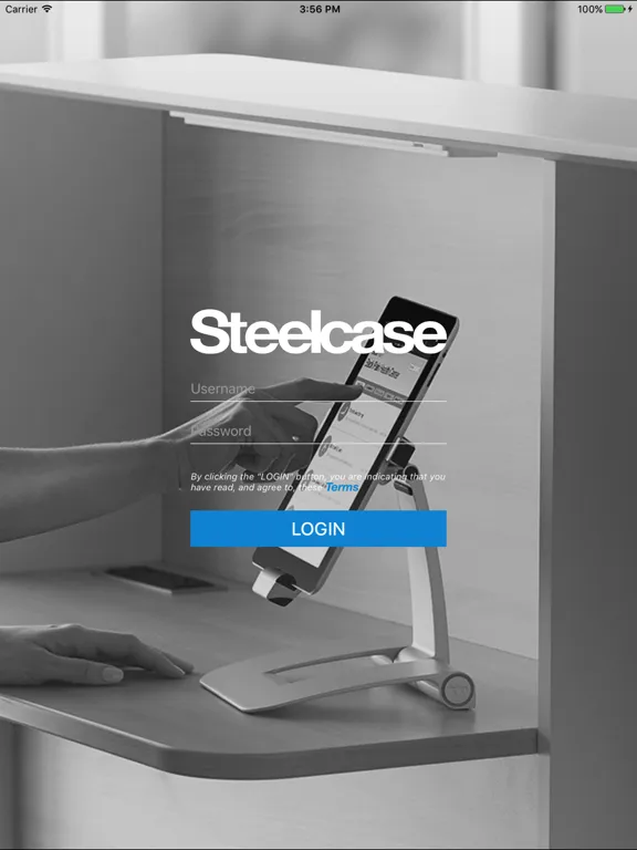 Screenshot di Steelcase Weld Self-Assessment iPad 