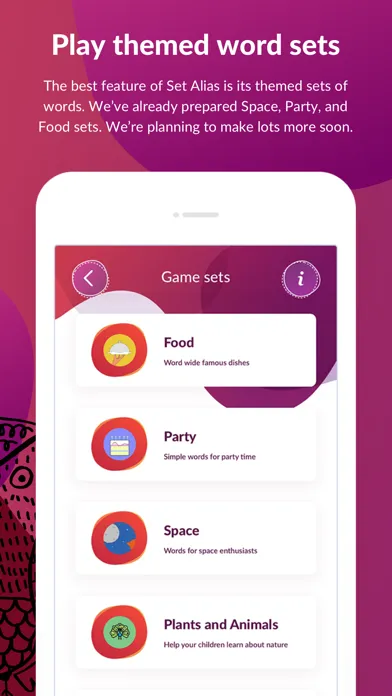 Alias or Charades board game سکرین شاٹس