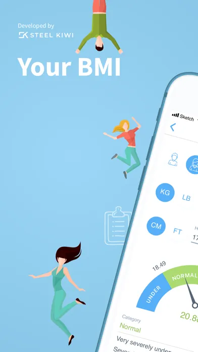 Tangkapan layar Your BMI: Body Mass Index Calc