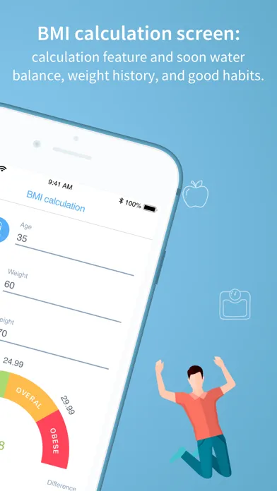 Tangkapan layar Your BMI: Body Mass Index Calc