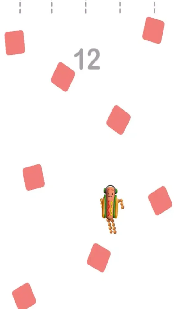 Zrzuty ekranu Dancing HotDog - Meme Tap