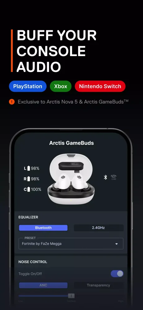 SteelSeries Arctis Companion Ekran Görüntüleri
