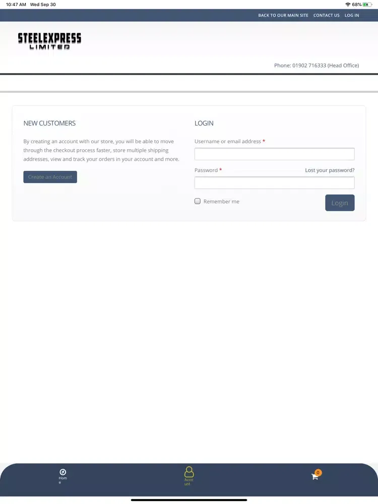 Steel Express Ltd iPad 应用截图