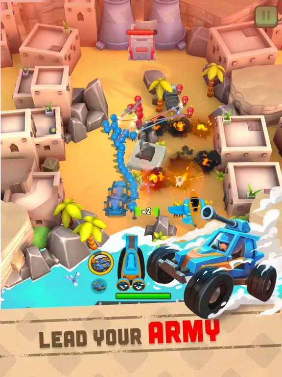 Zrzuty ekranu Grunt Rush iPad 