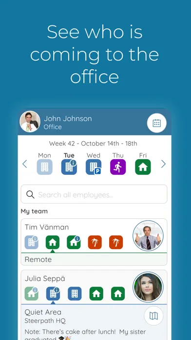 Steerpath Smart Office Screenshots