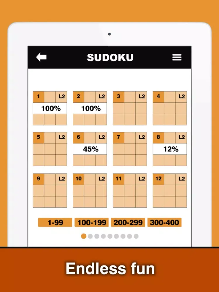 Скриншоты Stefan Heine Sudoku - challenging and beautiful iPad 