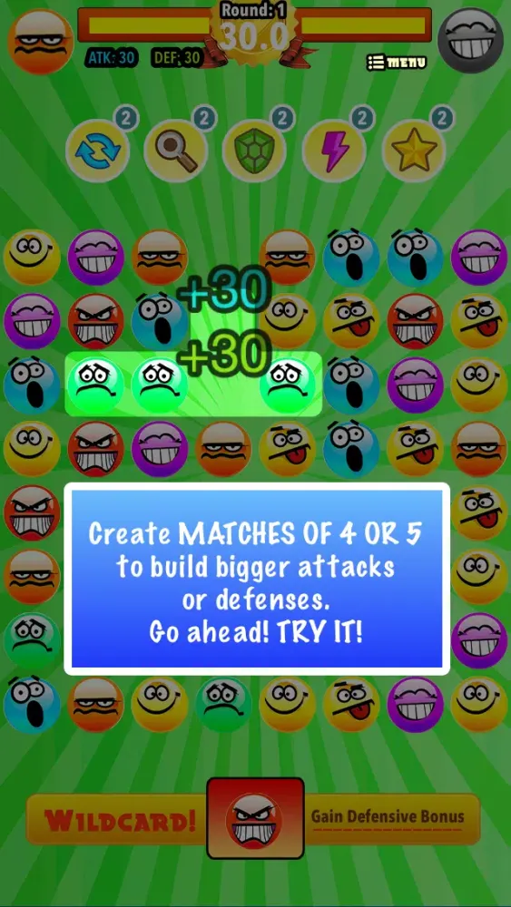 Скриншоты Fun Smileys Emoticons Face-Off Battle: Match Your Favourite Chat Icons & Stickers