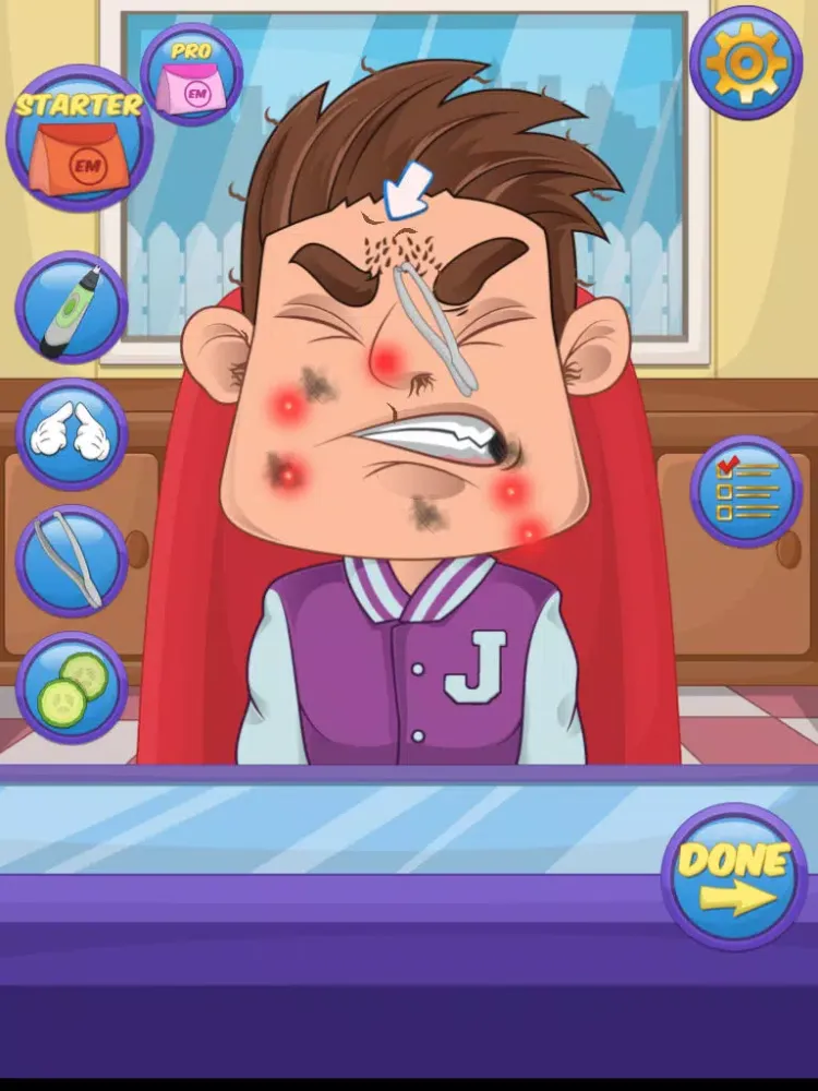 Fix It Boys- Facial Makeover iPad 应用截图