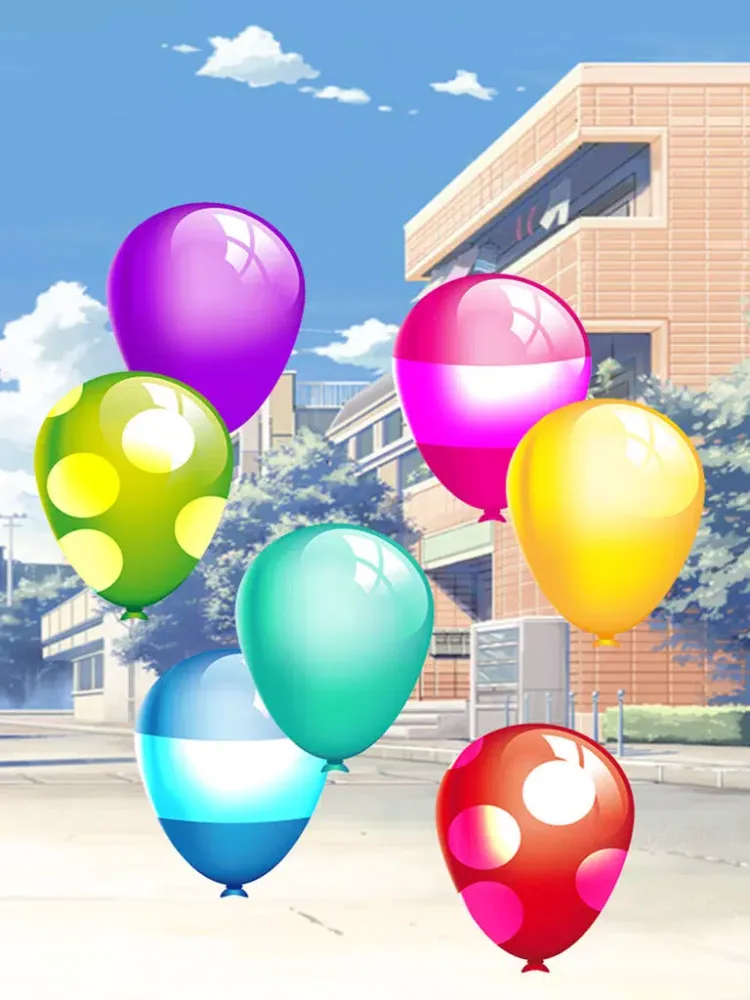 Magic Balloon Match & Boom- Free Kids Birthday Game iPad 應用截圖