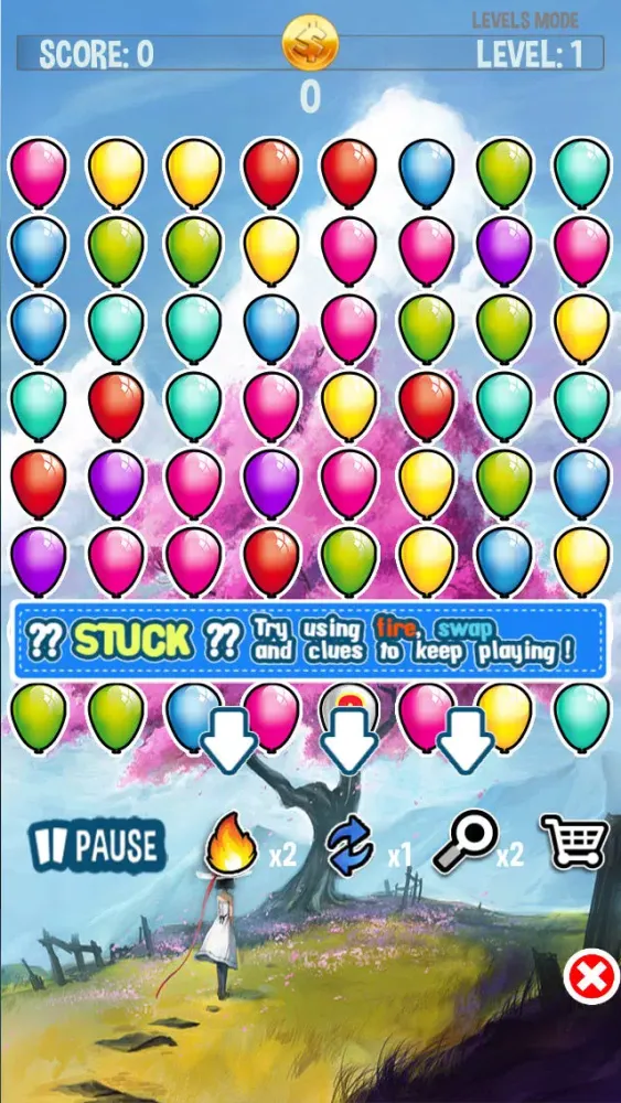 Magic Balloon Match & Boom- Free Kids Birthday Game應用截圖