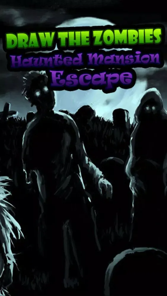 Draw the Zombies- Haunted Mansion Escape Ekran Görüntüleri