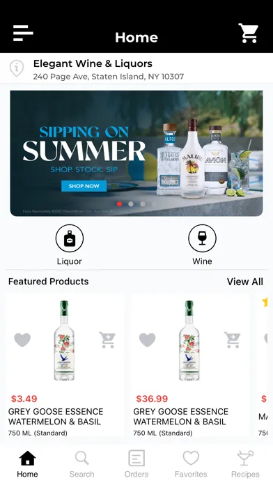 Elegant Wine & Liquors स्क्रीनशॉट