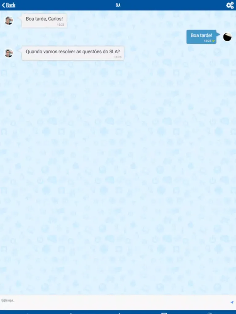 Stefanini Experience iPad  سکرین شاٹس