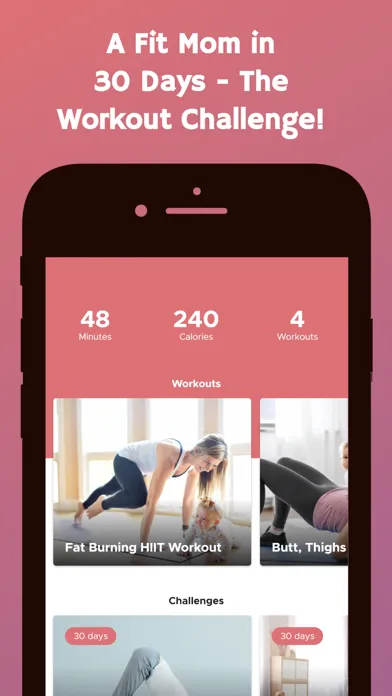 Screenshot di 30 Day Fit Mommy Challenge
