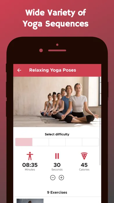 Zrzuty ekranu 30 Days of Yoga