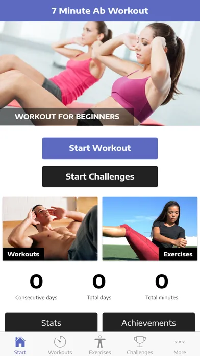 The 7 Minute Abs Workout Screenshots