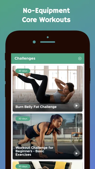 Capturas de pantalla de Fat-Burning Ab Exercises