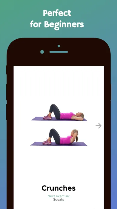 Capturas de pantalla de Fat-Burning Ab Exercises