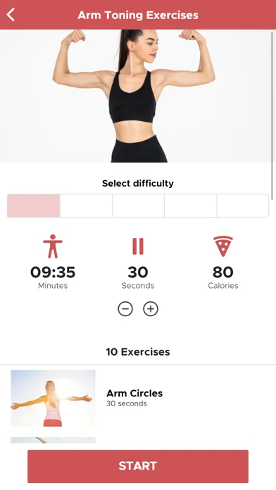 Screenshot di Arm Workout for Women