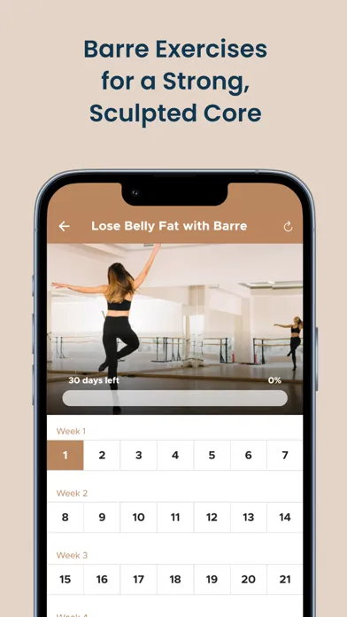 Screenshot di Barre Workouts
