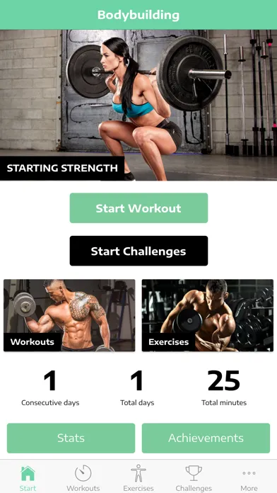 Скриншоты Bodybuilding Exercise Guide