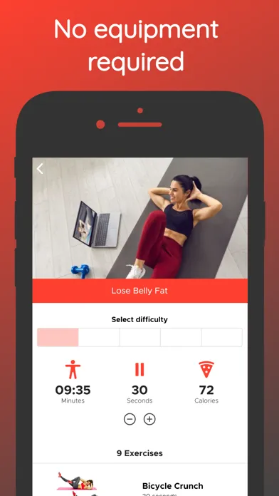 Capturas de pantalla de Bye Bye Belly Fat